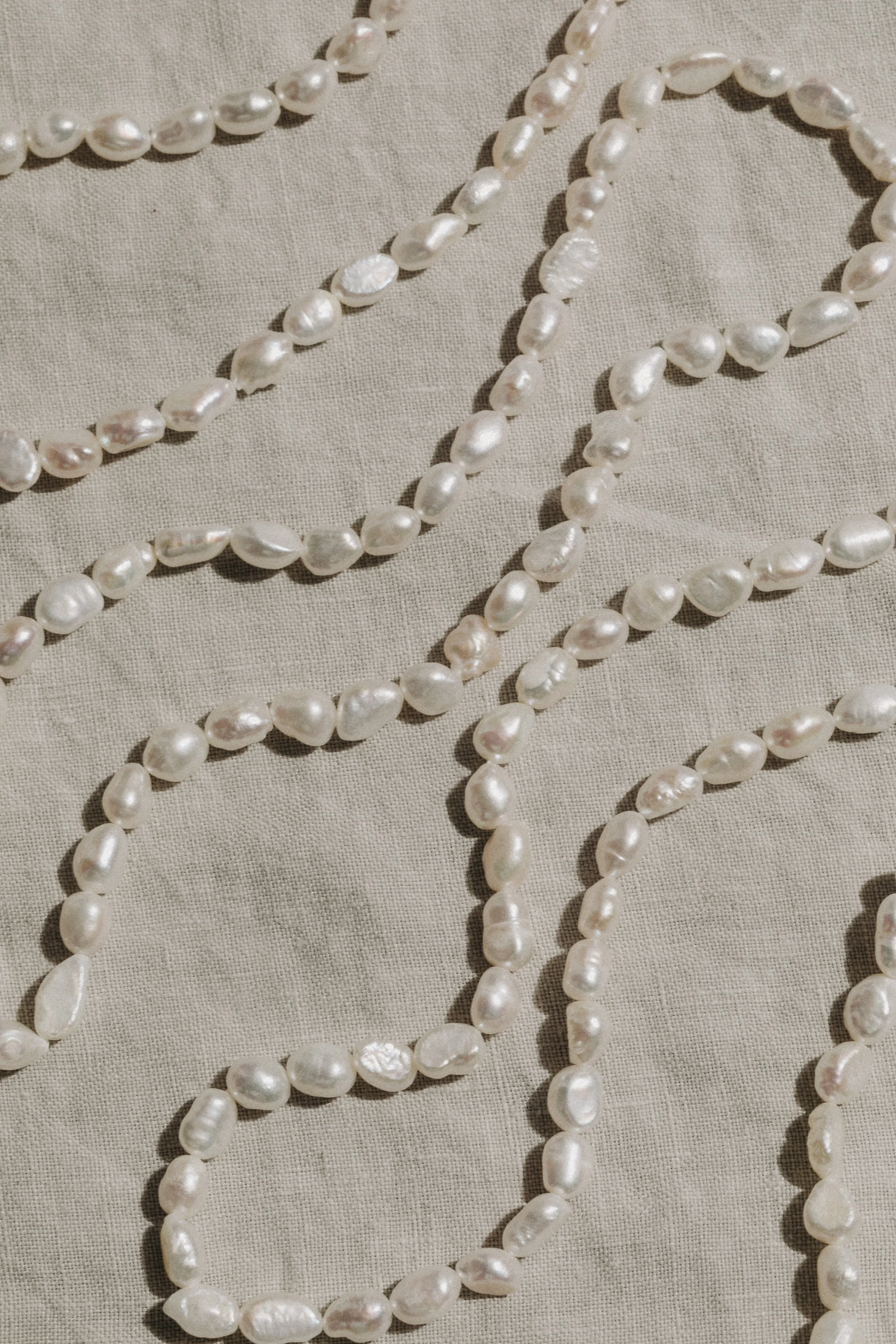 Elegance In Faux Pearl Necklace