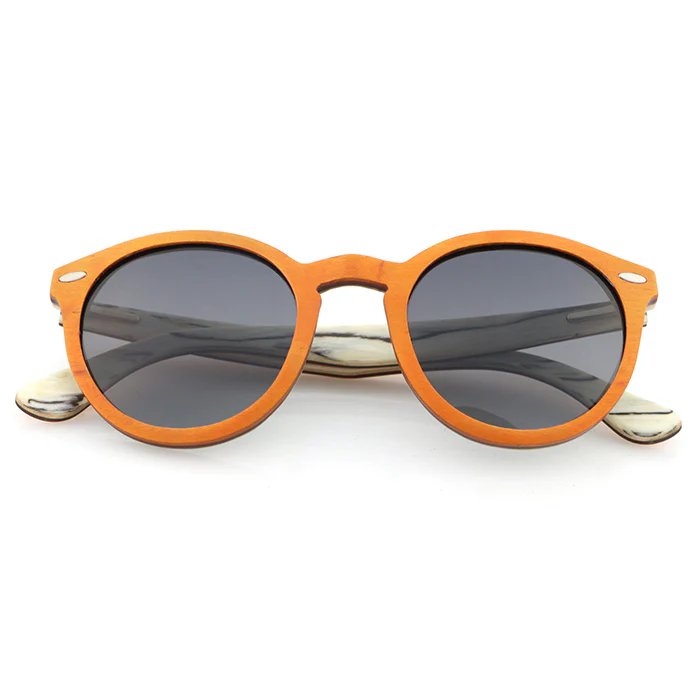 Stylish Wooden Frame Sunglasses