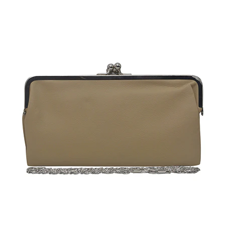 Elegant Beige Clutch Bag