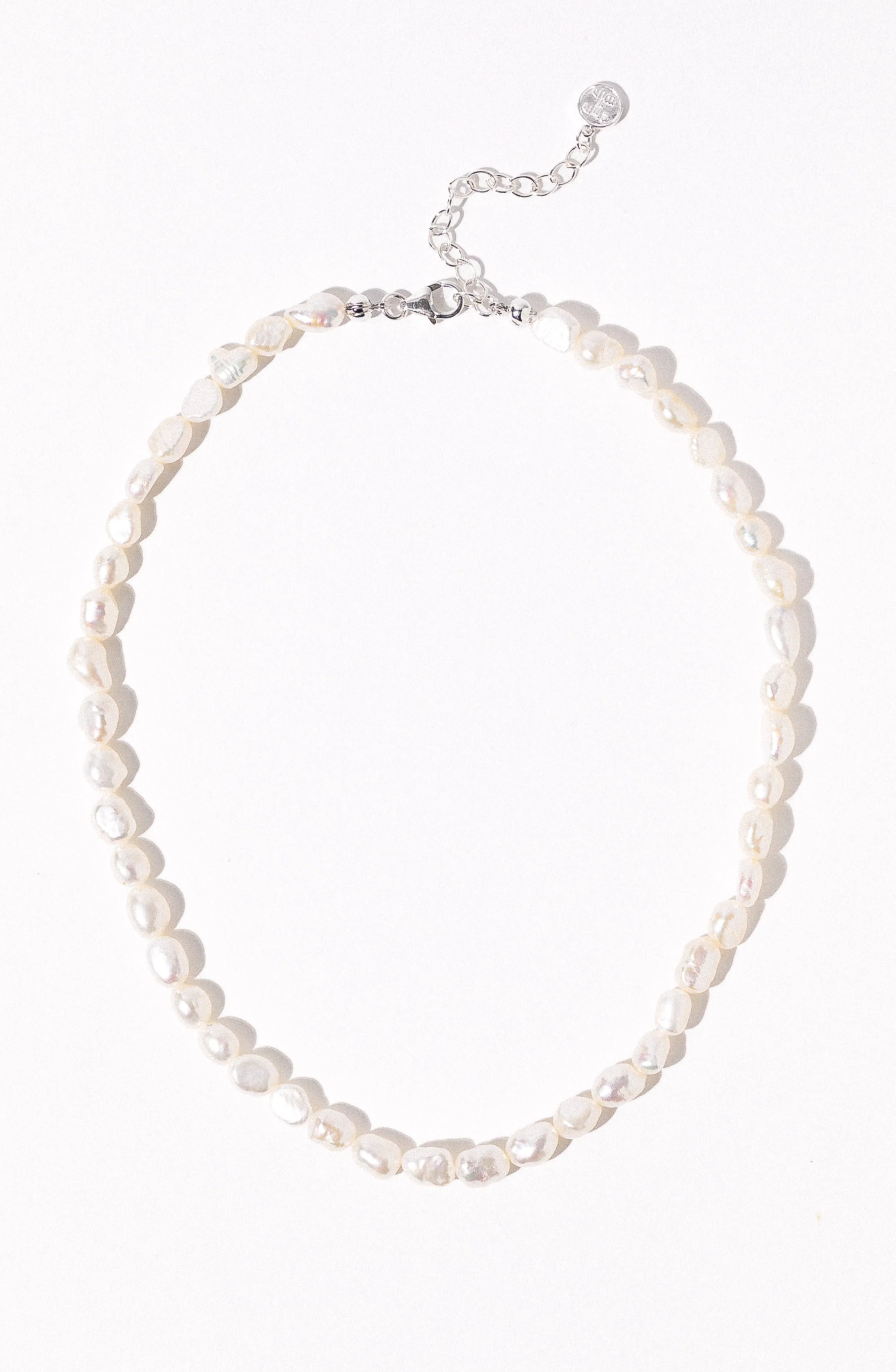 Elegance In Faux Pearl Necklace